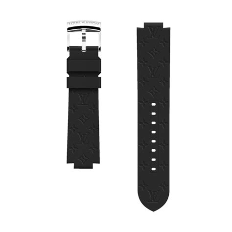 louis vuitton tambour watch strap replacement|Tambour Monogram Rubber Strap .